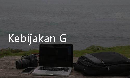 Kebijakan Ganjil